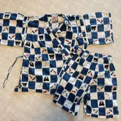 美品【DOUBLE_B】MIKI HOUSE 甚平 二部式 上下 クマ 金魚 - メルカリ