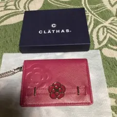 CLATHAS ピンク カードケース
