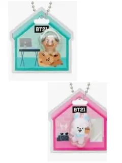 BT21 パッケージチャーム　SHOOKY MANG 2種セット