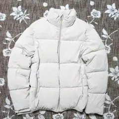 ZARAホワイト ダウンジャケット