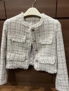 要コメント！herliptoハーリップトゥ　ツイードジャケット