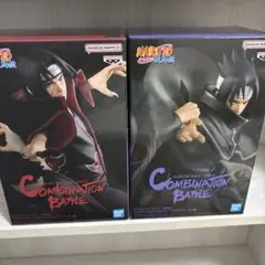 NARUTO コンビネーションバトルうちはイタチ　サスケ　フィギュア2体セット