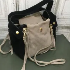 HASHIBAMI　ハシバミ　バッグ　USED　12280のサムネイル
