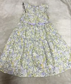 【ショパン CHOPIN】花柄ノースリーブワンピース 120