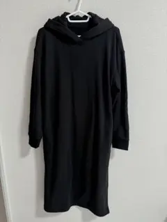 UNIQLO フード付きパーカーワンピ