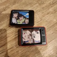 忍たま乱太郎　テレビ型スタンドバッジ 2個セット