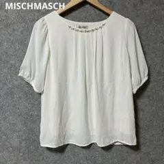 MISCHMASCHホワイト バルーンスリーブ シャツのサムネイル
