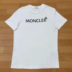 MONCLER ホワイト Tシャツ クリーニング済み - メルカリ