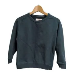 ZARA ダークグリーン トレーナー 【122cm】シンプルザラ/カジュアル