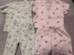 ベビー用 パジャマ 上下セット 2点まとめ売り