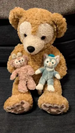 ダッフィー シェリーメイ ジェラトーニ ぬいぐるみバッジ