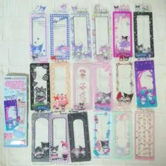 ブックマークコレクション マイメロディ&クロミ 18点セットのサムネイル
