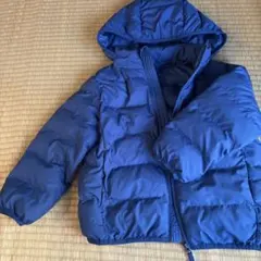 青い中綿コート サイズ110