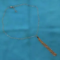 タッセルデザイン ネックレス