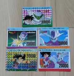 h*✨様 ドラゴンボールZ PPカード アマダ 5枚 キラ2枚 ピッコロ フリー