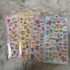 3Dデコシール 4セット