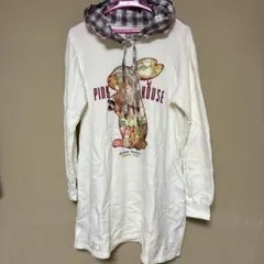 PINK HOUSE ウサギグラフィック パーカーのサムネイル