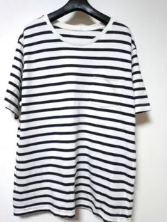 ユニクロボーダーTシャツレディースXLオーバーサイズ