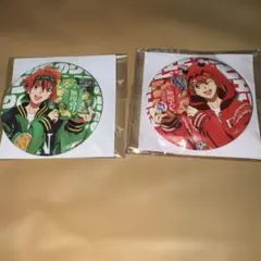 アイドリッシュセブン アイナナ 七瀬陸 缶バッジ 無限エビ 無限のり