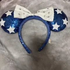 ディズニー 星リボン カチューシャ