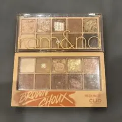 rom&nd & CLIO BROWN CHOUX アイシャドウパレット