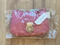 QUEENS COURT ピンク ハンドバッグ クラッチバッグ パーティーバッグのサムネイル