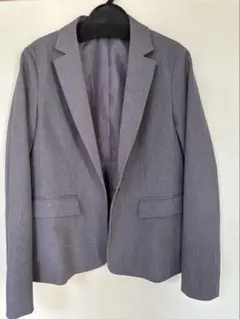 GU グレー スーツジャケット S
