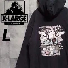 XLARGE エクストララージ メンズ 裏起毛スウェットパーカー L ストリート