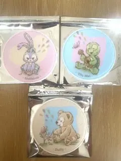 ディズニー ダッフィーフレンズ コースター 3個セット