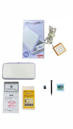 ■ソフト・SDカード付き‼️Newニンテンドー2DS LL ホワイト×ラベンダー