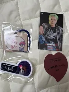 JO1 川尻蓮まとめ売り　ネームプレート、絵馬、トレカ、EIEN 落下物ハート