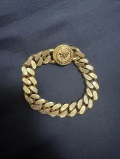 VERSACE メデューサ チェーンブレスレット ゴールド