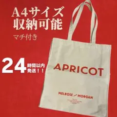 メルローズアンドモーガン　2wayトートバッグ　APRICOT MELROSEのサムネイル