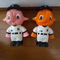 さとちゃんさとこちゃん5体セット 野球ユニフォーム 2026年最新】野球 貯金箱 サトちゃんの人気アイテム - メルカリ