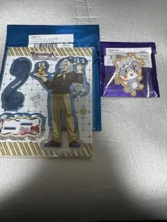 鬼滅の刃 バレンタイン アクスタ＆バッジ 天元