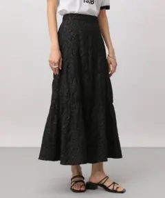A part by フクレジャガードシャーリングスカート