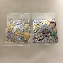 ワンピース　大海賊シールウエハース　LOG.14 ルフィ ２枚セット