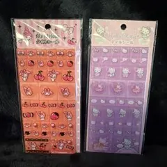 ハローキティ マイメロ　タイルシール 2枚セット