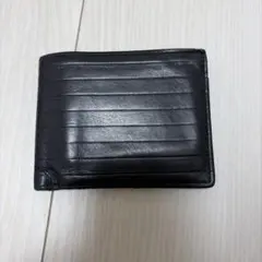 DIOR HOMME 二つ折り財布 ブラック レッドのサムネイル