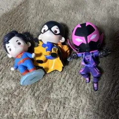 スーパーマン バットガール フィギュアセット