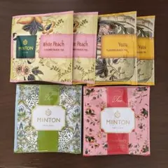 MINTON ミントン 和紅茶 ティーバッグ アソートセット6個のサムネイル