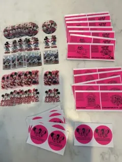 ミッキーマウス・ミニーマウス シールセット　ディズニー　ステッカー　シール