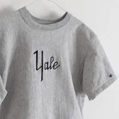 XL★80s USA製 チャンピオン YALEリバースウィーブ スウェットシャツ