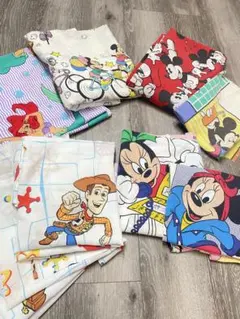 ビンテージシーツ　バックスバニー　カバー ヴィンテージキャラクターシーツ・ルーニーチューンズ・ハート