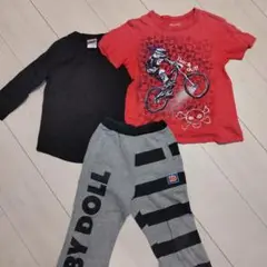 子供服　上下3点セット　110㌢　ズボンのみBABYDOLL