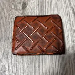 ボッテガ　二つ折り財布　レザー