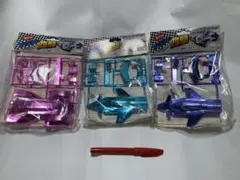 昭和レトロ　未開封　ミニ四駆 プラモデル 3セットのサムネイル