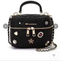 ジルバイジルスチュアート　ブローチポシェット　バニティバッグ