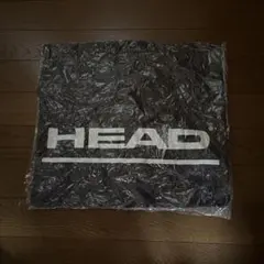 HEAD ロゴ入り 巾着袋 ブラック