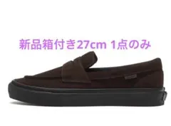 バンズ　スエード　ローファー　27cm V196CF CN VANS 茶